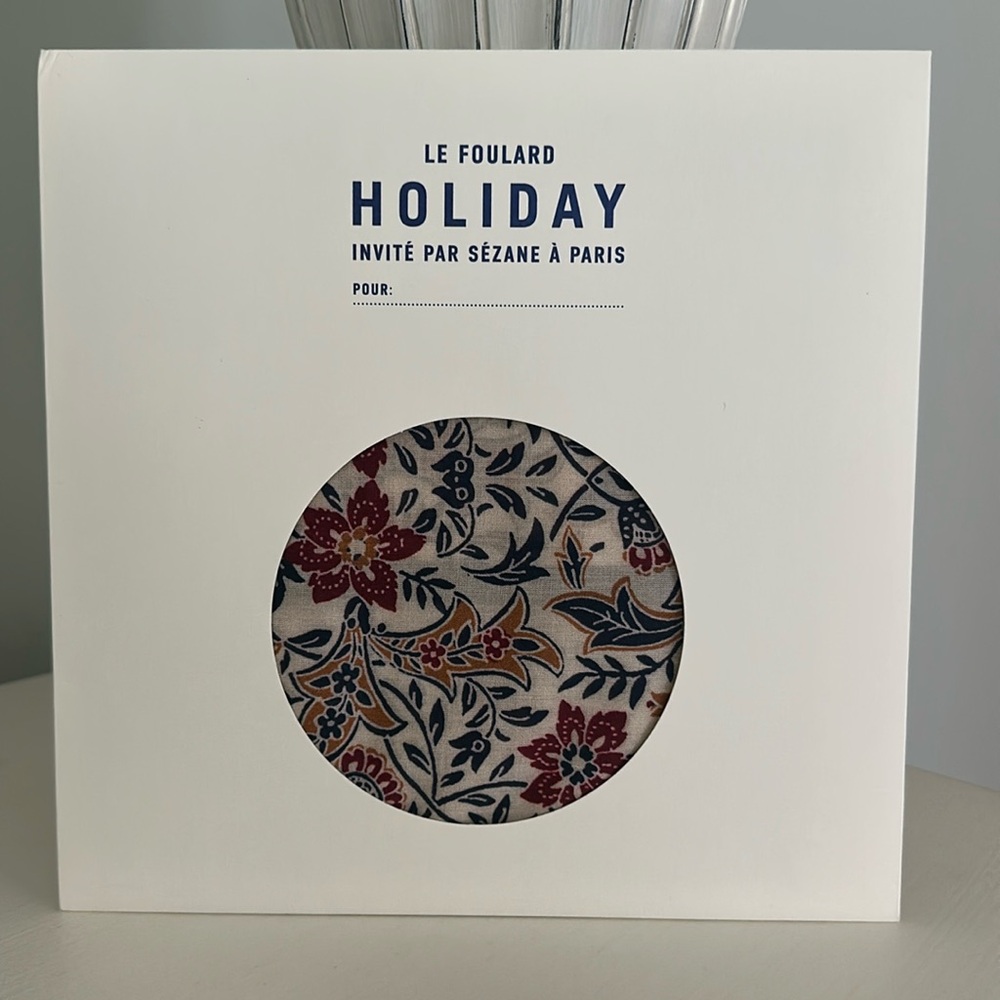 Sezane Gaston Scarf - Sézane X Holiday Junni Print - Size TU